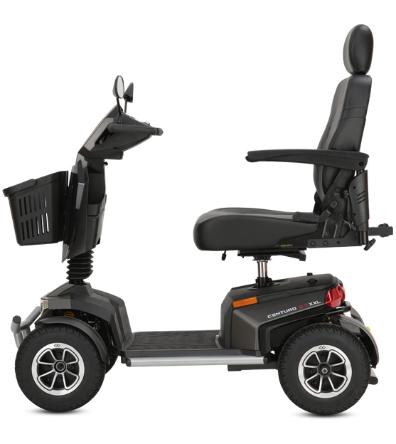 B+B, Bischoff & Bischoff, Centuro S7 XXL, Seniorenmobil, Elektroscooter, medizinisches Hilfsmittel, Gehbehinderung, Senioren, elektrisch angetriebenes Leichtfahrzeug